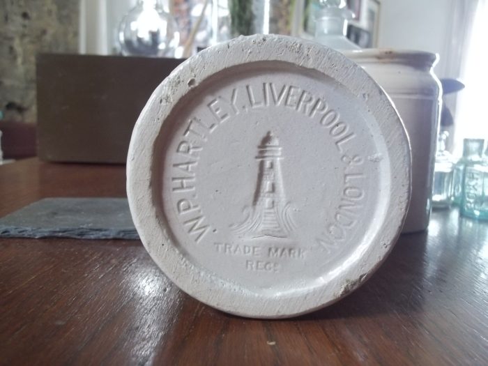 Hartley's Cream Stoneware Marmalade Jar Estuary Home